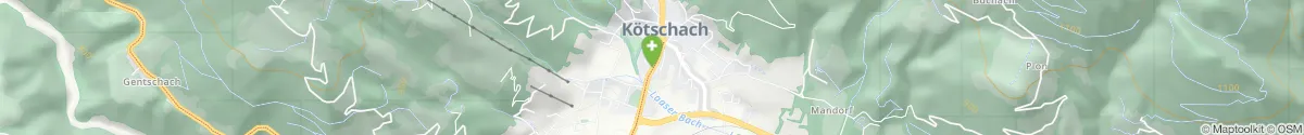 Map representation of the location for Apotheke Zum heiligen Josef in 9640 Kötschach